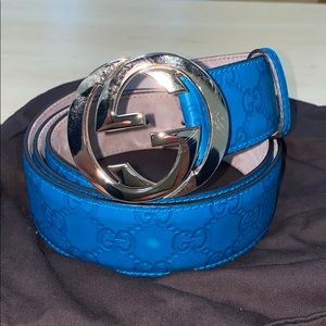 Gucci Signature Interlocking GG Belt